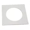 Manrose Round Pipe Wall Plate White 100mm 2 Manrose Round Pipe Wall Plate White 100mm -Cheap Air Vent Store 13448 P