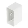 Manrose Rectangular Flat Channel Connector White 100mm -Cheap Air Vent Store 13946 P