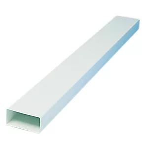 Manrose 110 x 54mm Flat Channel 1m 3 Manrose 110 x 54mm Flat Channel 1m