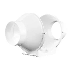 Xpelair XIMX100+T 100mm Axial Inline Extractor Fan with Timer 220-240V -Cheap Air Vent Store 1628P A3