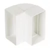 Manrose Rectangular 90° Vertical Bend White 100mm