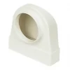 Manrose Round to Rectangular Appliance Connector Elbow 90° Bend White 125mm 1 Manrose Round to Rectangular Appliance Connector Elbow 90° Bend White 125mm -Cheap Air Vent Store 22747 P