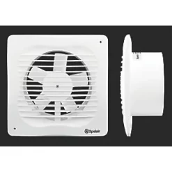 Xpelair VX100 Slim 100mm Axial Bathroom Extractor Fan White 220-240V 10 Xpelair VX100 Slim 100mm Axial Bathroom Extractor Fan White 220-240V -Cheap Air Vent Store 2422R A2