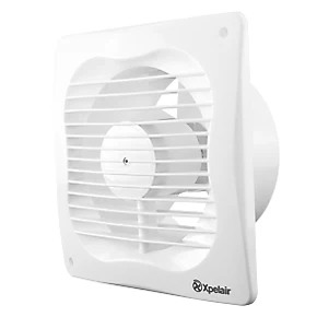 Xpelair VX100 Slim 100mm Axial Bathroom Extractor Fan White 220-240V 3 Xpelair VX100 Slim 100mm Axial Bathroom Extractor Fan White 220-240V