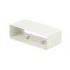 Manrose Rectangular Flat Channel Connector White 204mm -Cheap Air Vent Store 26088 P