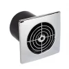 Manrose LP100SS 100mm Axial Bathroom Extractor Fan Chrome 240V -Cheap Air Vent Store 35139 P