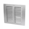 Map Vent Fixed Louvre Vent Silver 229 x 229mm -Cheap Air Vent Store 39476 P