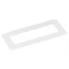 Manrose Rectangular Wall Plate White 120mm -Cheap Air Vent Store 45372 P