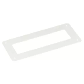 Manrose Rectangular Wall Plate White 120mm 2 Manrose Rectangular Wall Plate White 120mm