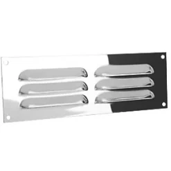 Xpelair Gas Louvre Vent Stainless Steel 189 x 50mm 9 Xpelair Gas Louvre Vent Stainless Steel 189 x 50mm -Cheap Air Vent Store 4578R A2