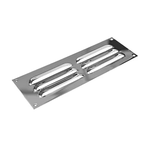 Xpelair Gas Louvre Vent Stainless Steel 189 x 50mm 3 Xpelair Gas Louvre Vent Stainless Steel 189 x 50mm
