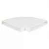 Manrose Horizontal Flat Channel 90° Bend White 225mm
