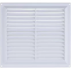 Map Vent Gas Louvre Vent White 229 x 229mm