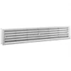 Map Vent Fixed Louvre Vent White 430 x 75mm -Cheap Air Vent Store 630HY P