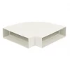 Manrose Horizontal 90° Bend White 212mm -Cheap Air Vent Store 67560 P