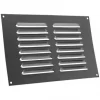Map Vent Fixed Louvre Vent Matt-Anthracite 229 x 152mm -Cheap Air Vent Store 691HY P