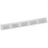 Map Vent Fixed Louvre Vent Satin Silver 466 x 51mm -Cheap Air Vent Store 712HY P