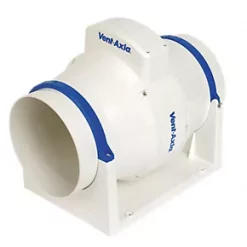Vent-Axia 17106020 147mm Axial Inline Extractor Fan with Timer 240V