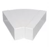 Manrose Rectangular Flat Channel 45° Horizontal Bend White 204mm 2 Manrose Rectangular Flat Channel 45° Horizontal Bend White 204mm -Cheap Air Vent Store 84136 P