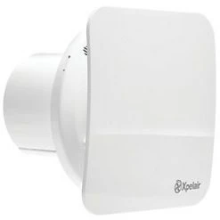 Xpelair C4TSR 100mm Axial Bathroom Extractor Fan with Timer White 220-240V