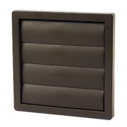 Manrose Flap Vent Brown 125 x 125mm
