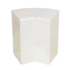 Manrose Rectangular 45° Vertical Bend White 100mm 3 Manrose Rectangular 45° Vertical Bend White 100mm