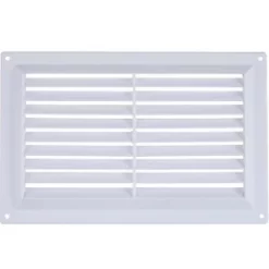 Map Vent Gas Louvre Vent White 229 x 152mm